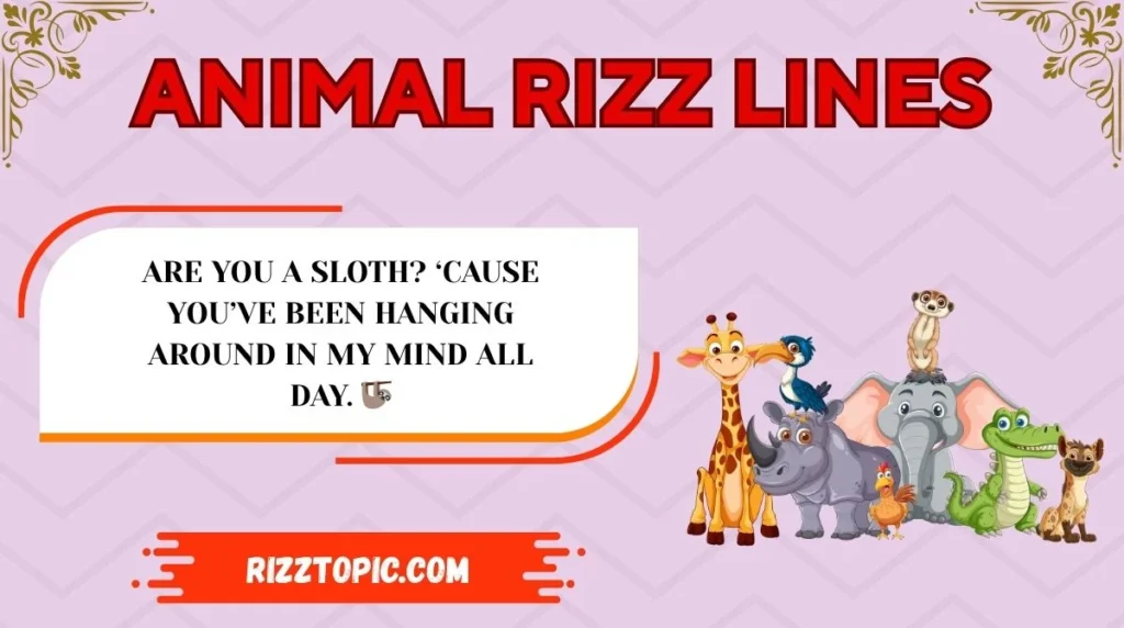 Animal Rizz Lines
