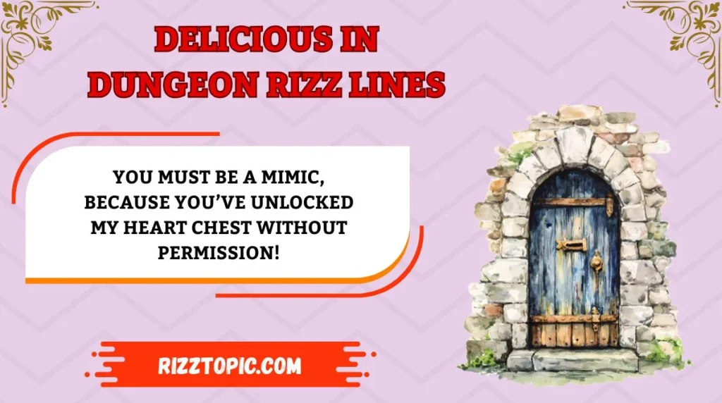Delicious in Dungeon Rizz Lines