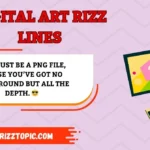 Digital Art Rizz Lines