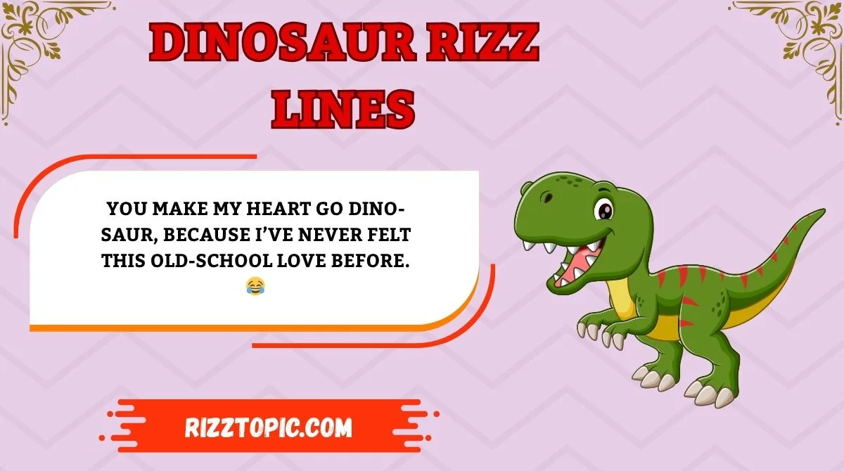 Dinosaur Rizz Lines