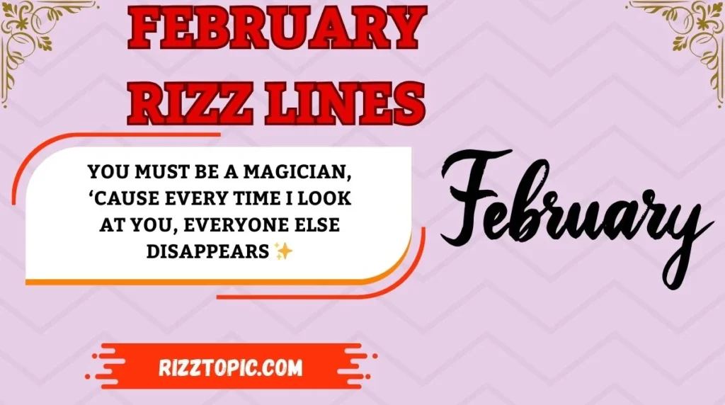 February Rizz Lines
