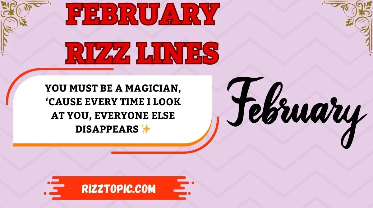 February Rizz Lines