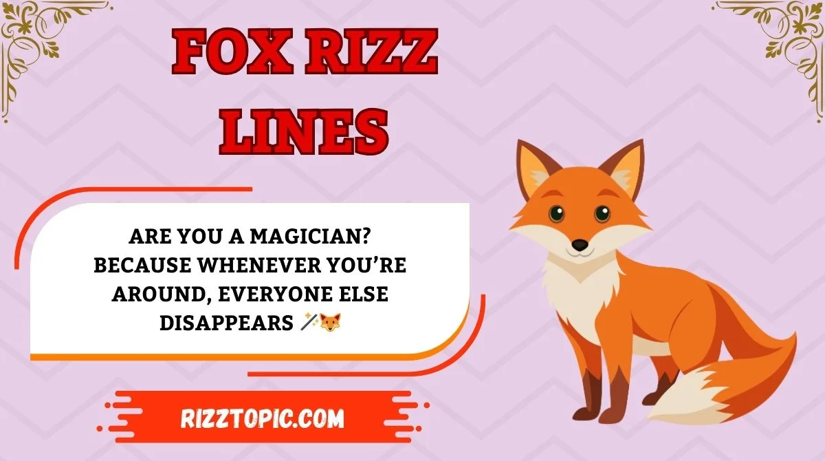 Fox Rizz Lines