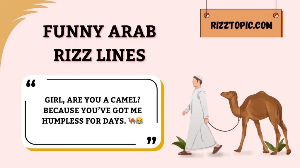 Funny Arab Rizz Lines