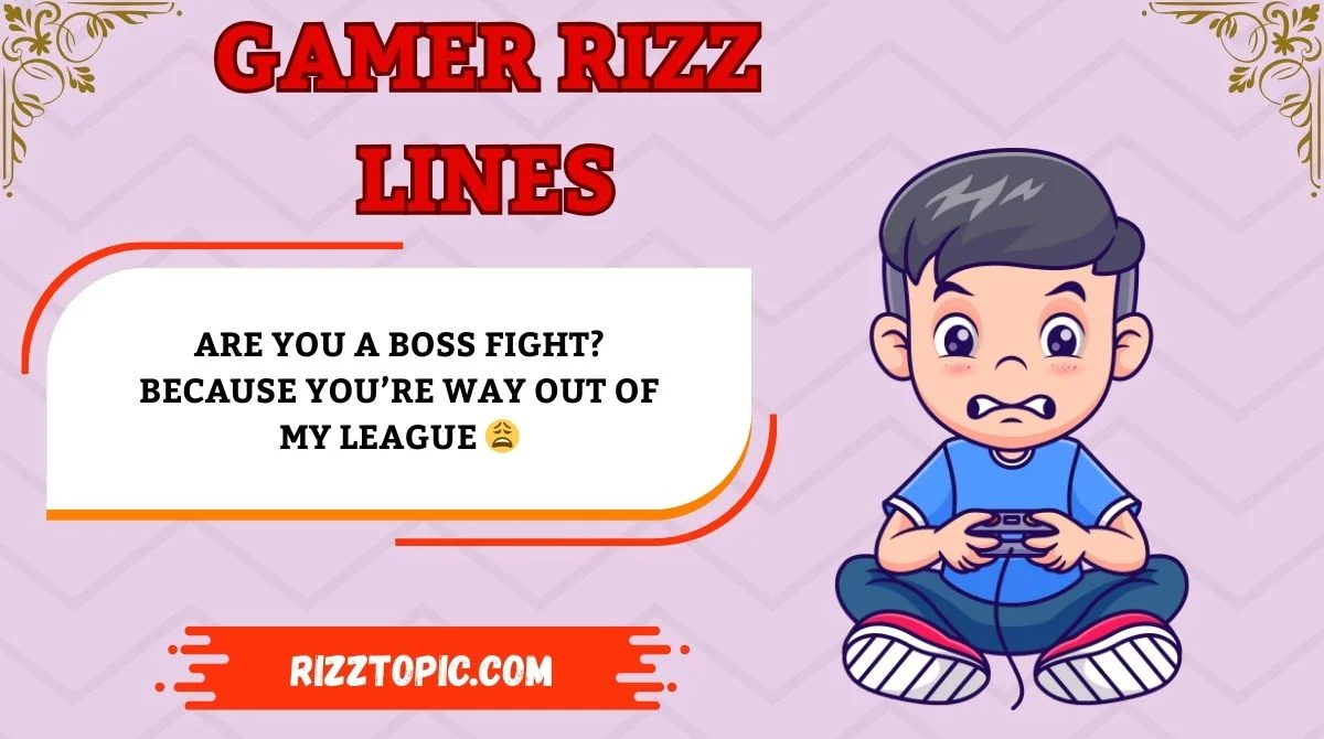 Gamer Rizz Lines