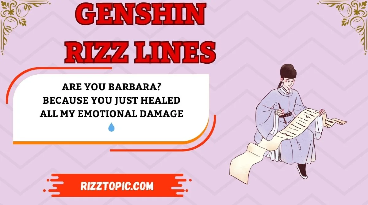 Genshin Rizz Lines