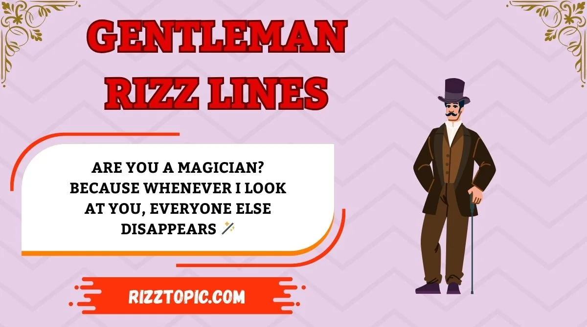 Gentleman Rizz Lines