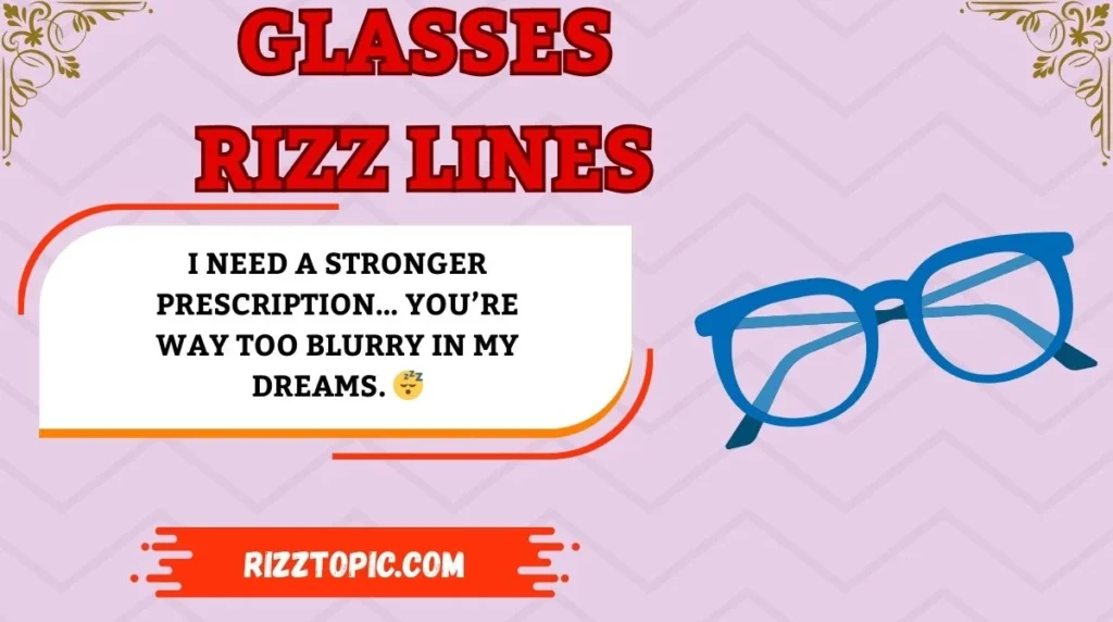 Glasses Rizz Lines