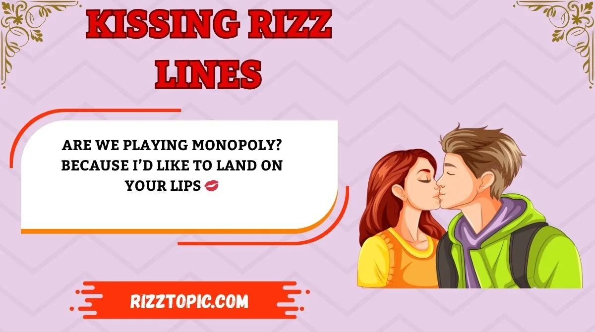 Kissing Rizz Lines