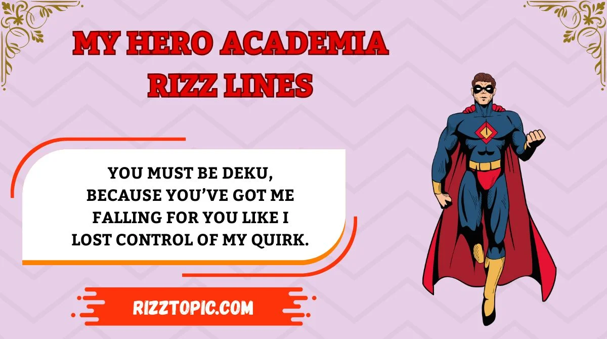 My Hero Academia Rizz Lines