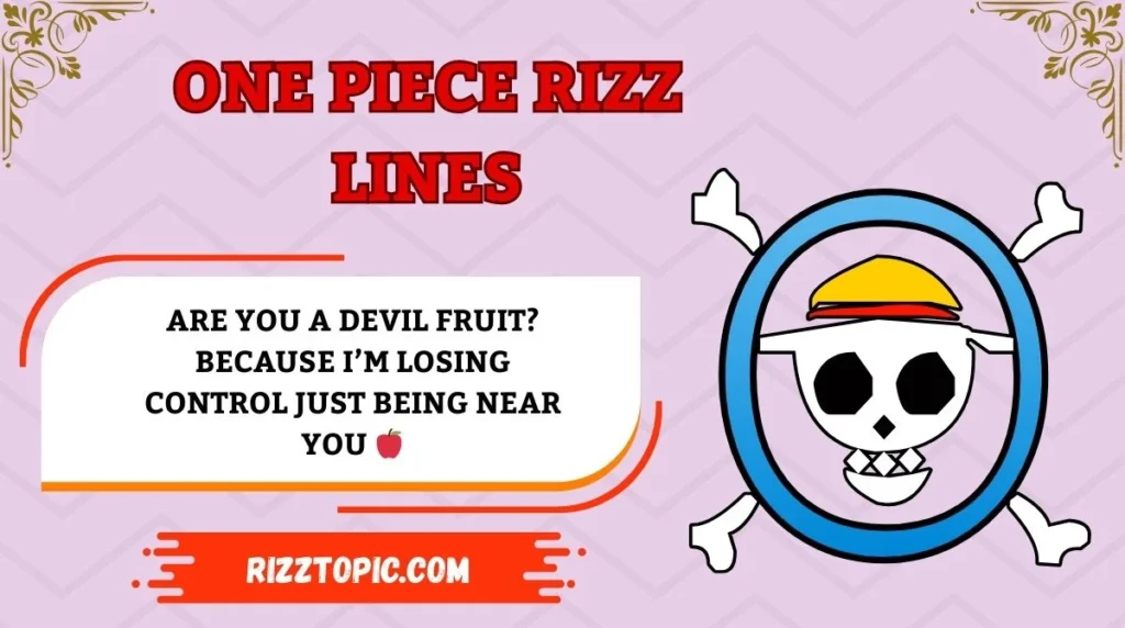 One Piece Rizz Lines