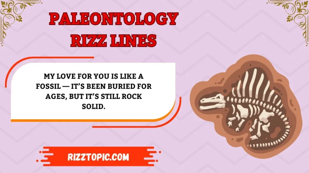 Paleontology Rizz Lines