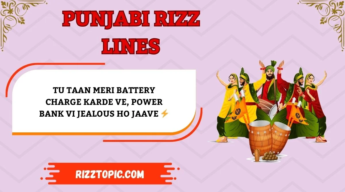 Punjabi Rizz Lines
