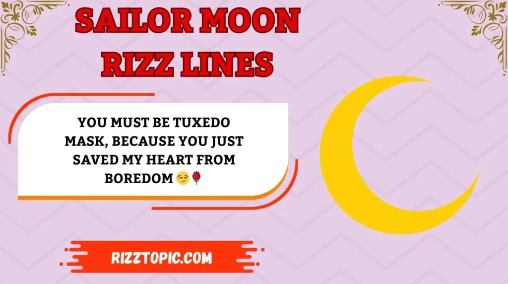 Sailor Moon Rizz Lines