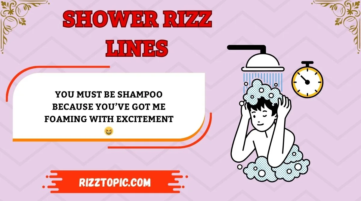 Shower Rizz Lines