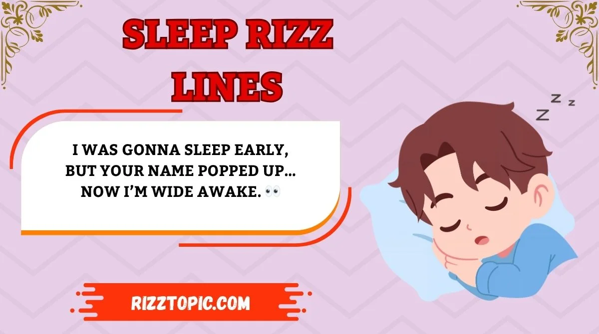 Sleep Rizz Lines