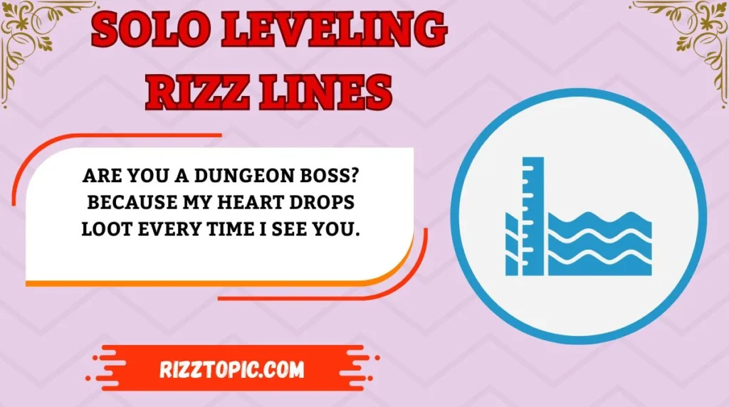 Solo Leveling Rizz Lines
