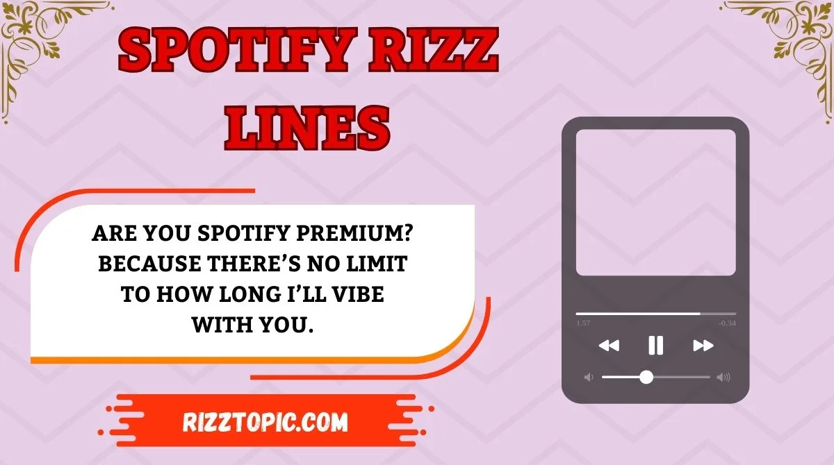 Spotify Rizz Lines