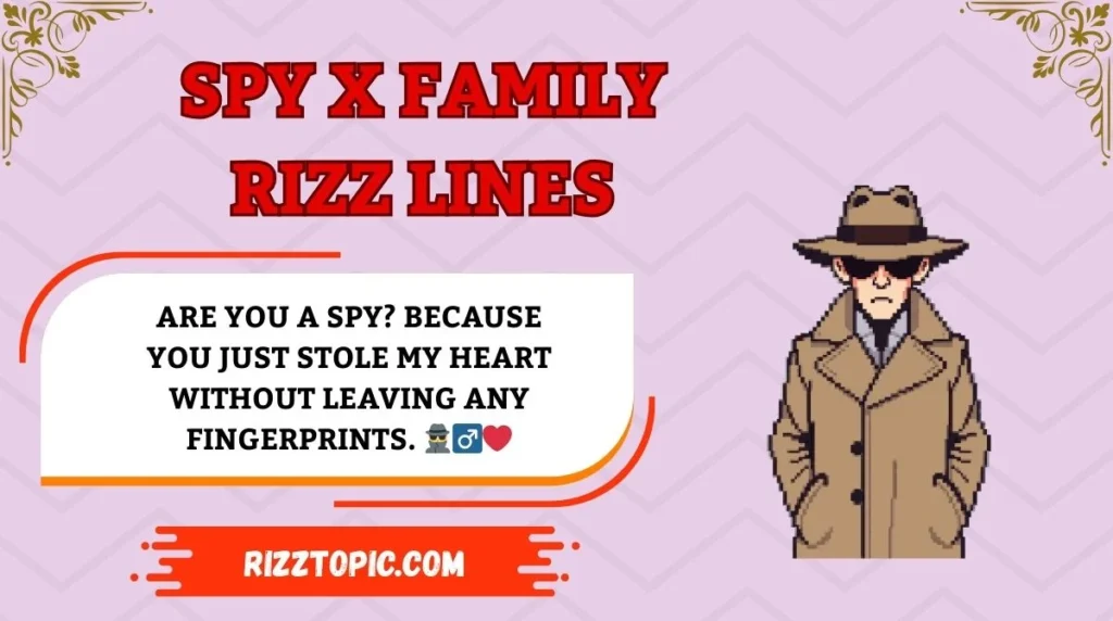 Spy x Family Rizz Lines
