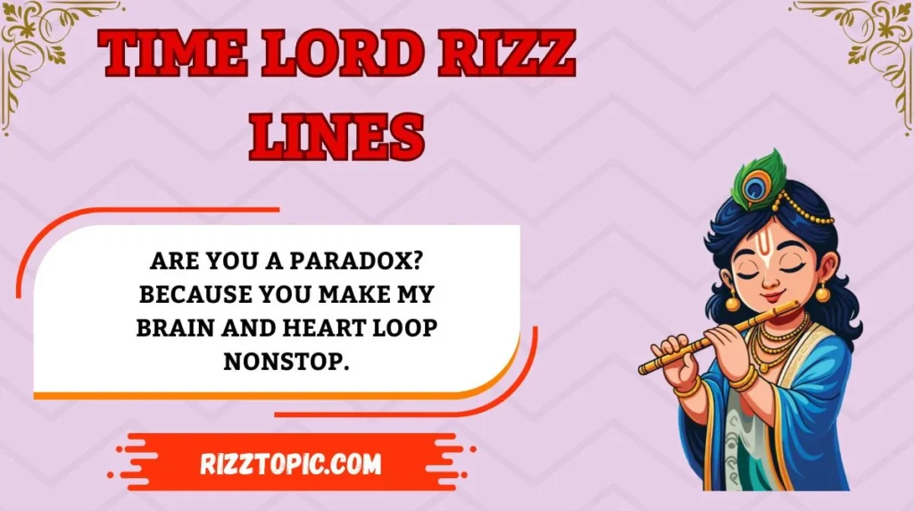 Time Lord Rizz Lines