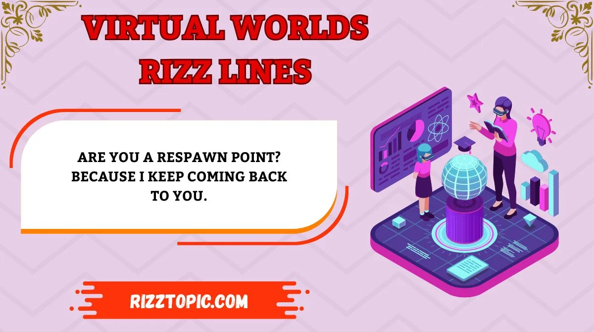 Virtual Worlds Rizz Lines