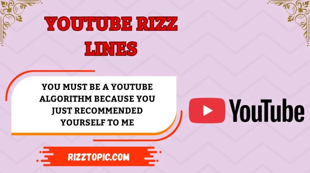 YouTube Rizz Lines