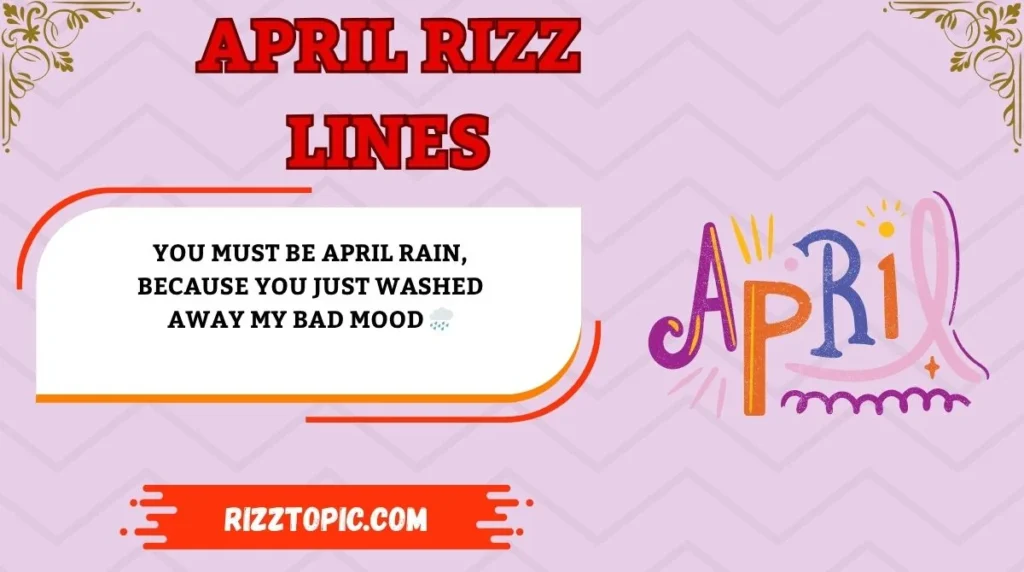April Rizz Lines