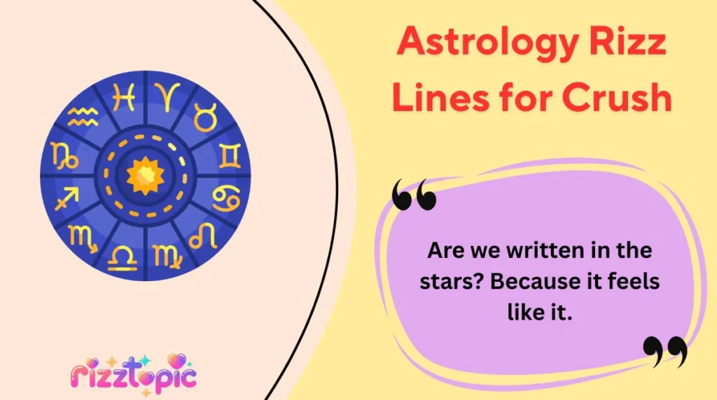 Astrology Rizz Lines for Crush