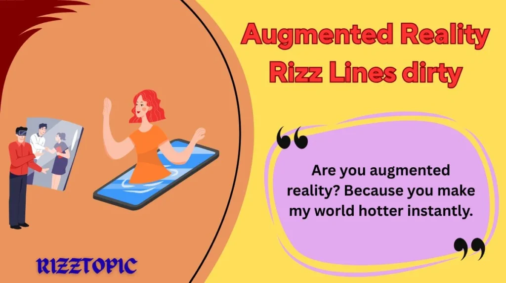 Augmented Reality Rizz Lines dirty