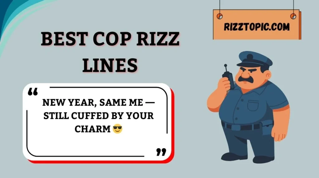 Best Cop Rizz Lines