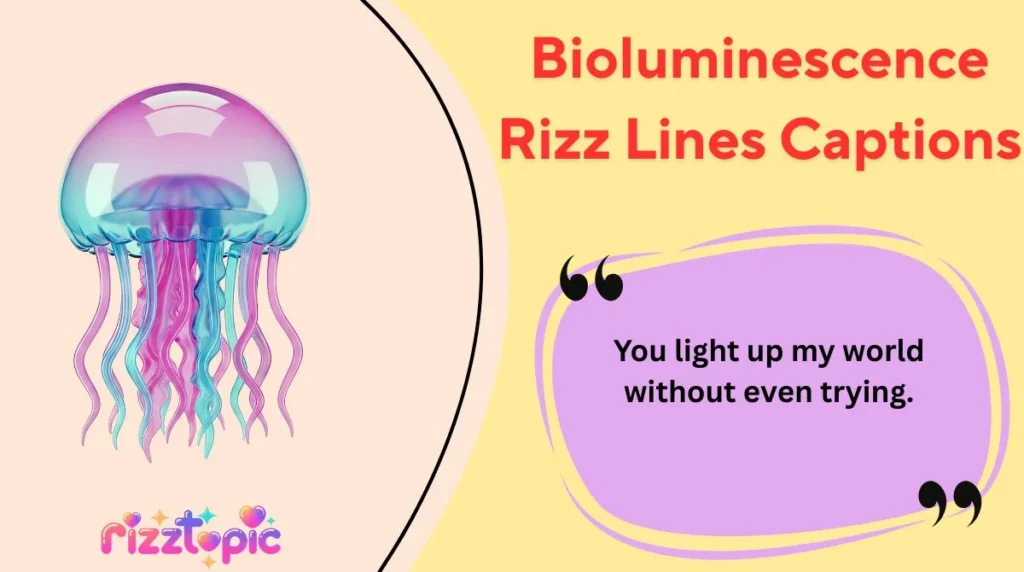 Bioluminescence Rizz Lines for Crush