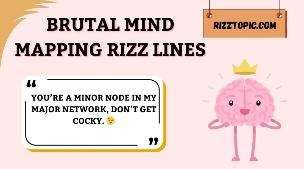Brutal Mind Mapping Rizz Lines