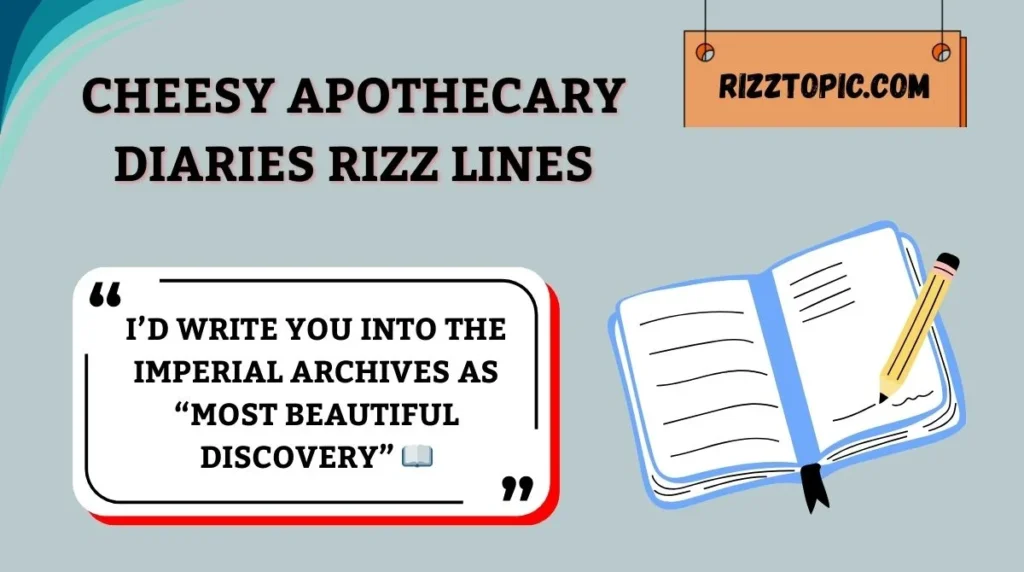 Cheesy Apothecary Diaries Rizz Lines