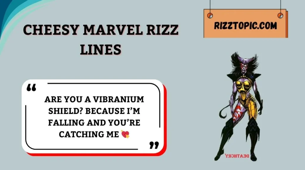 Cheesy Marvel Rizz Lines