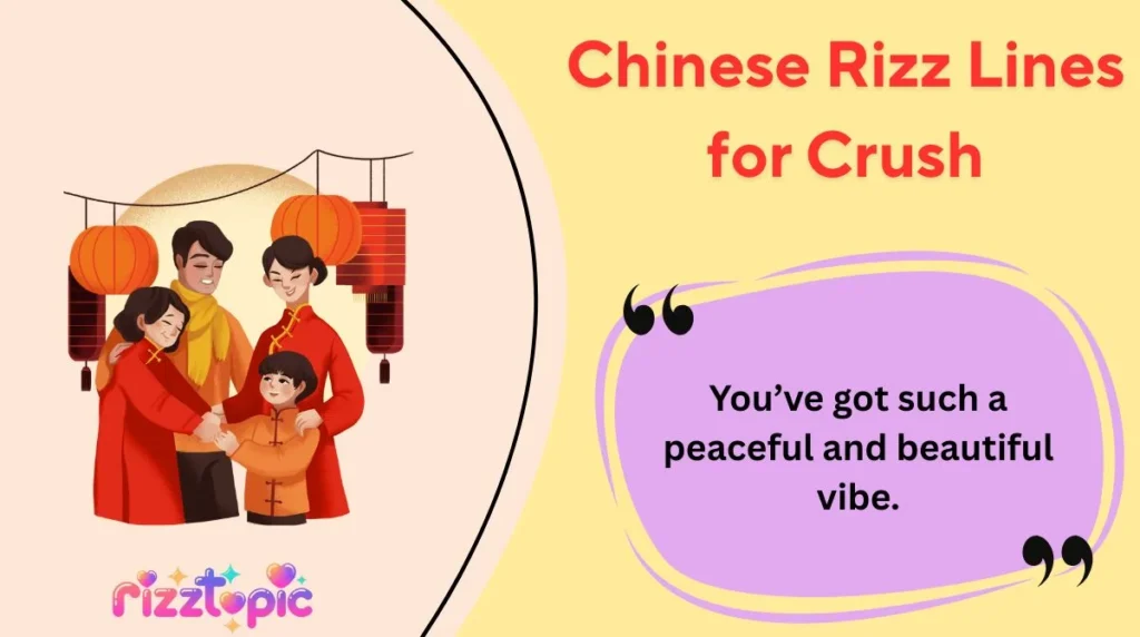 Chinese Rizz Lines for Crush