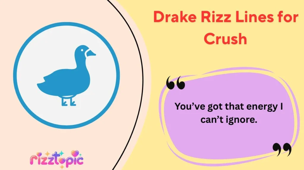 Drake Rizz Lines for Crush