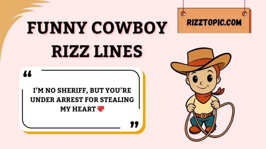 Funny Cowboy Rizz Lines