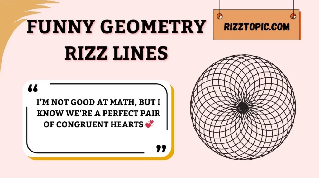 Funny Geometry Rizz Lines
