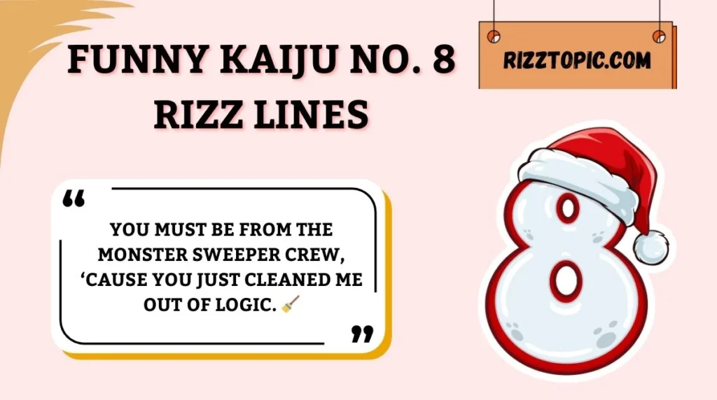 Funny Kaiju No. 8 Rizz Lines