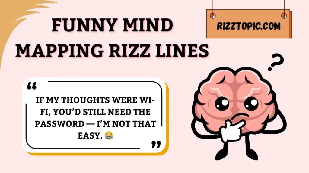 Funny Mind Mapping Rizz Lines