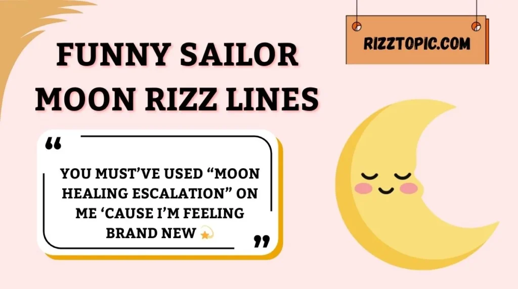 Funny Sailor Moon Rizz Lines