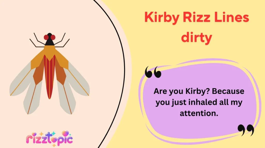 Kirby Rizz Lines dirty