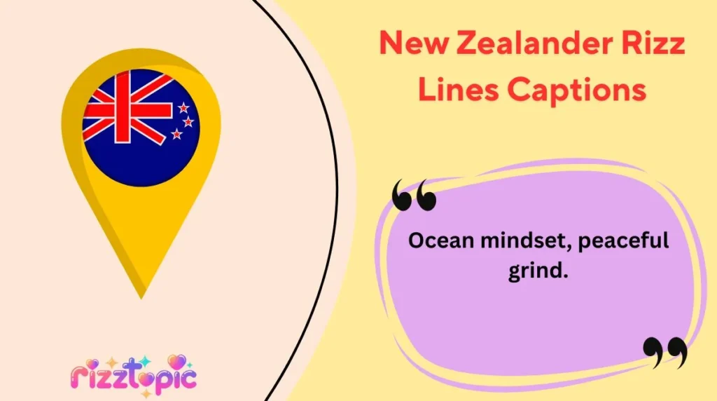 New Zealander Rizz Lines Captions