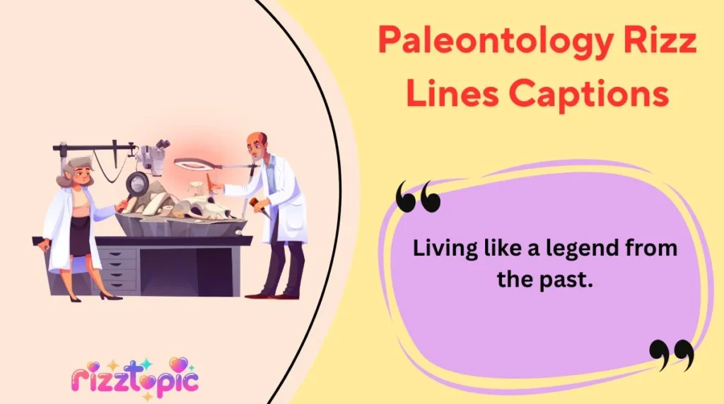 Paleontology Rizz Lines Captions