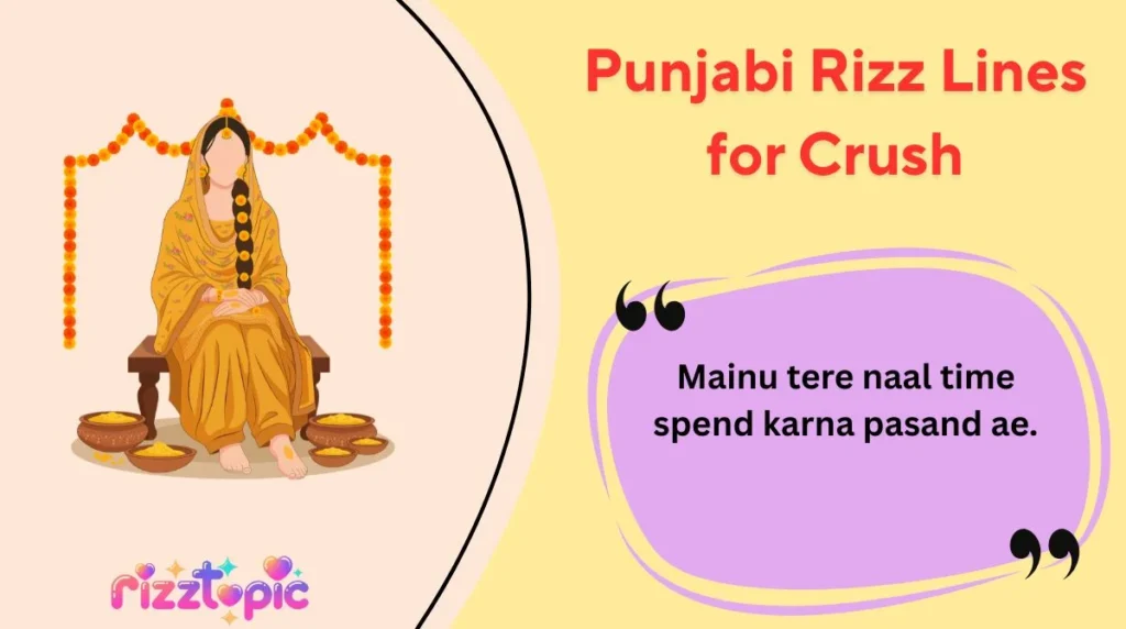 Punjabi Rizz Lines for Crush