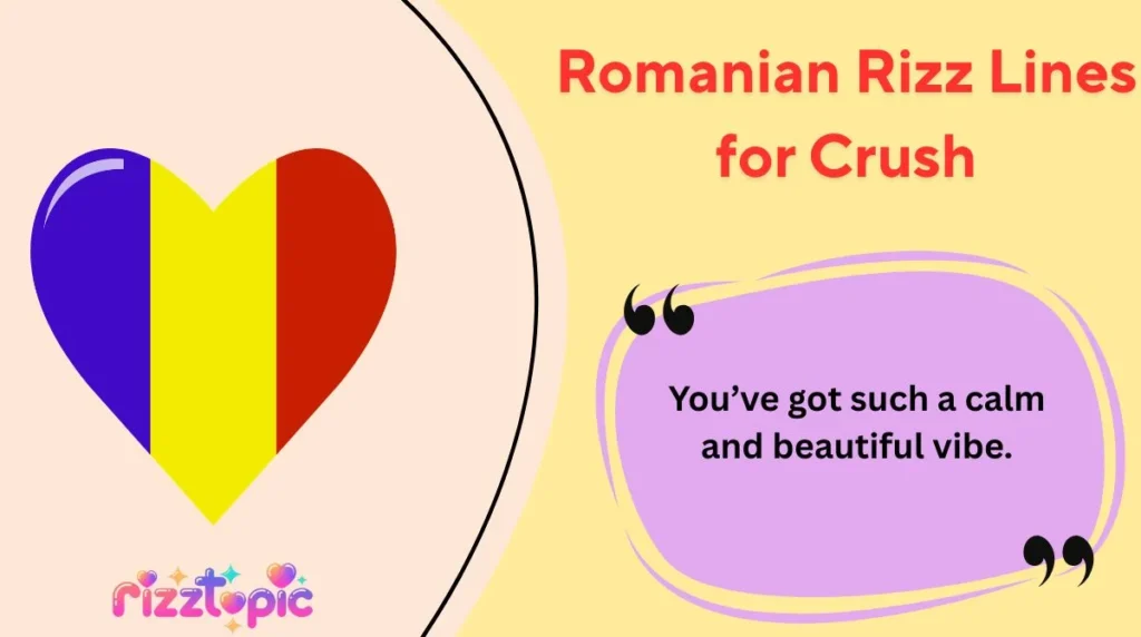 Romanian Rizz Lines for Crush