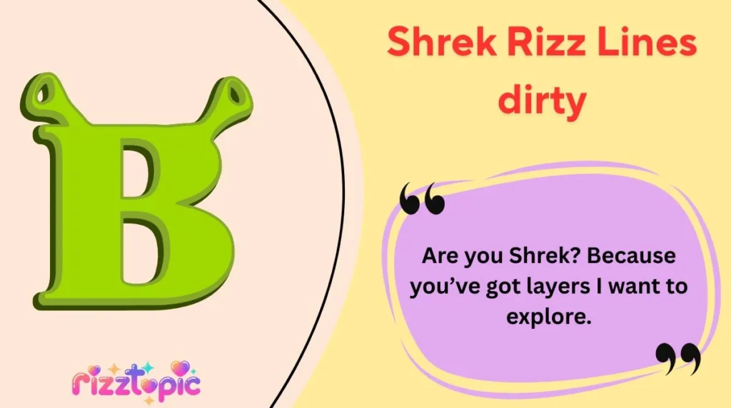 Shrek Rizz Lines dirty