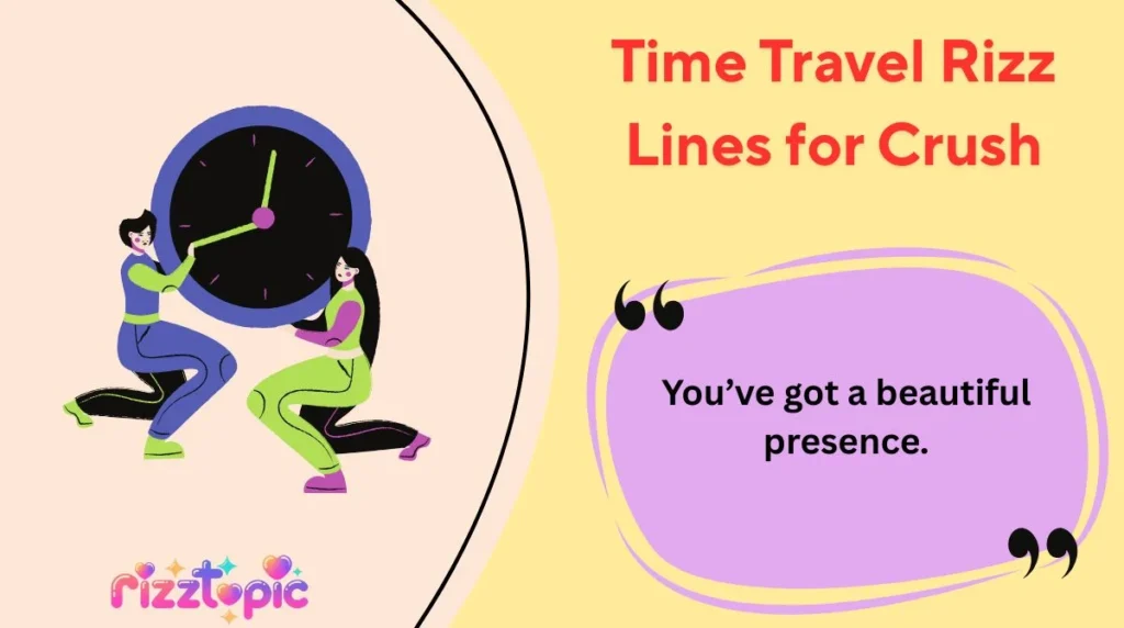 Time Travel Rizz Lines for Crush