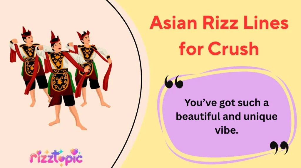 Asian Rizz Lines for Crush