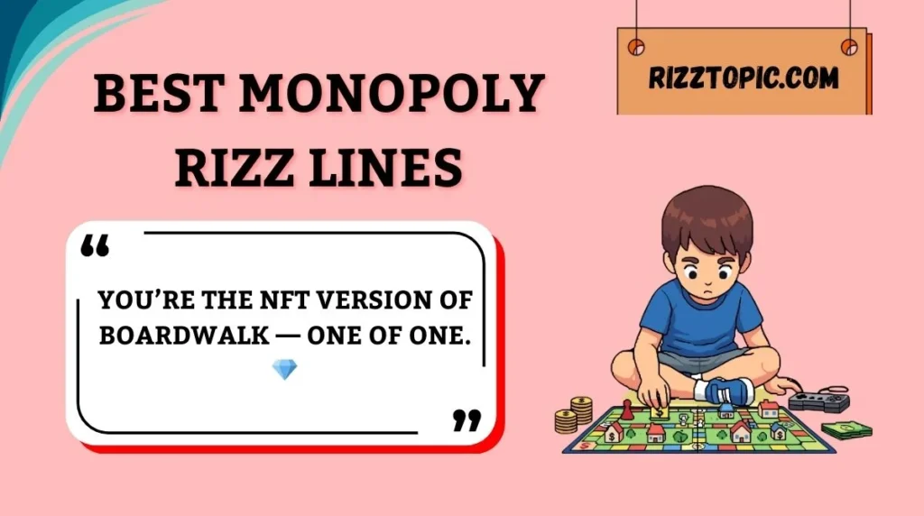 Best Monopoly Rizz Lines